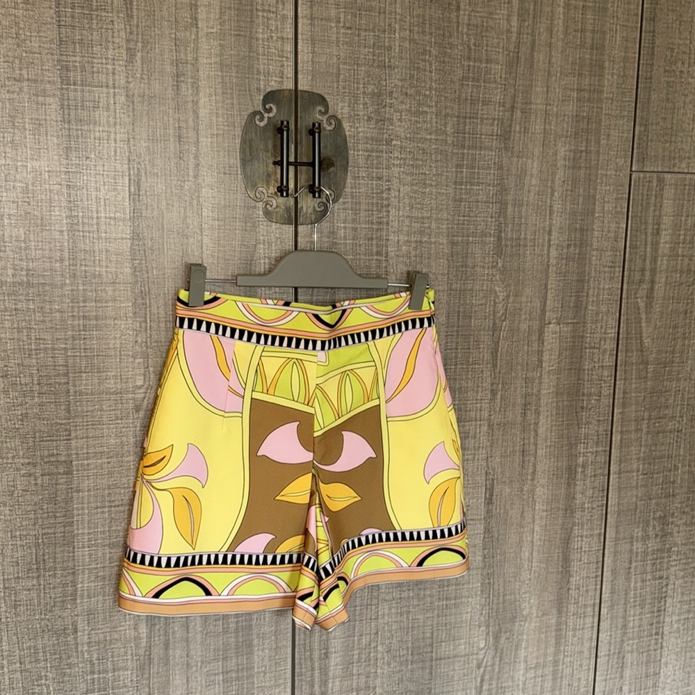 Zara Printed High‎ Waist Shorts - Picture 10 of 17